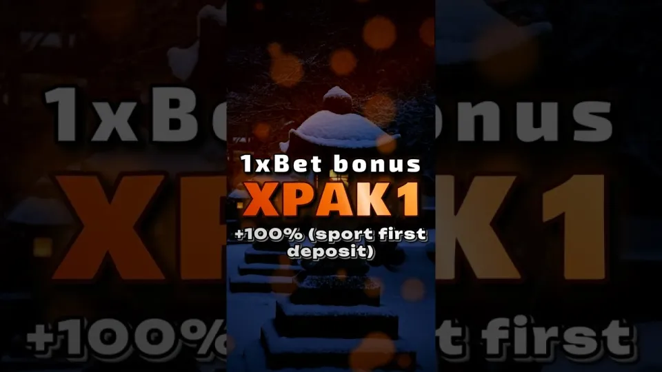 1xBet welcome bonus: how promo code XPAK1 works on your first deposit