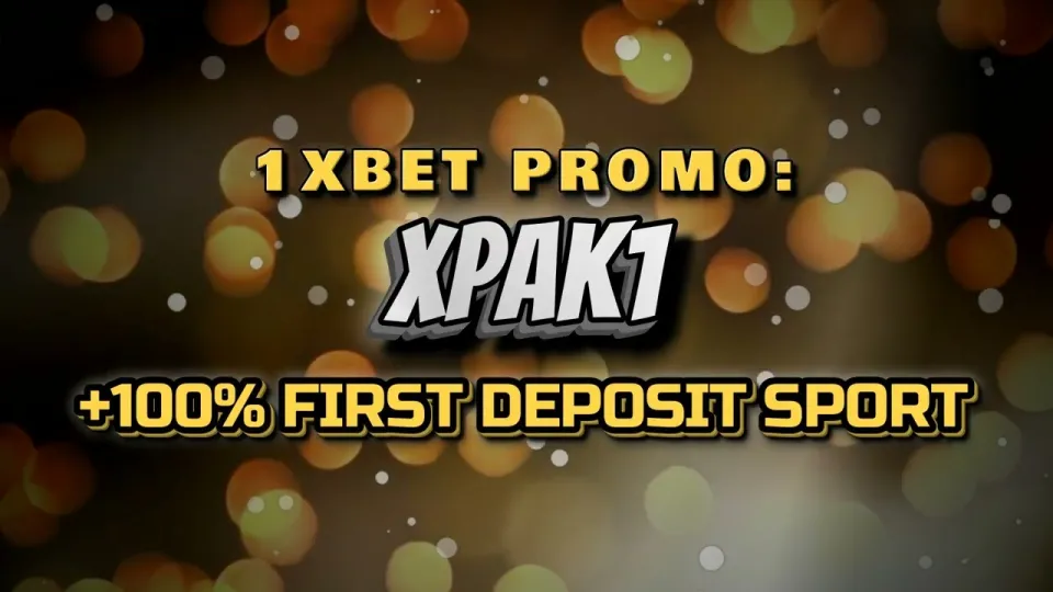 Does the 1xBet promo code XPAK1 really give +100% on your first deposit?